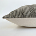 Grey Justin Pillow Cover corner