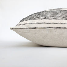 Chiang Mai Black and Cream Woven Pillow Cover