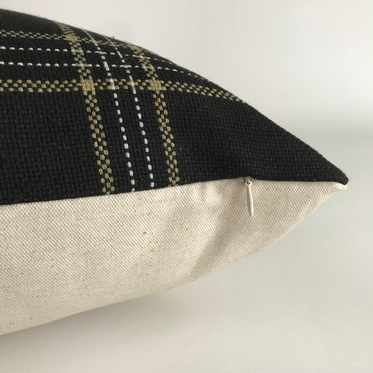 Dundee Designer Pillow Cover in Jet