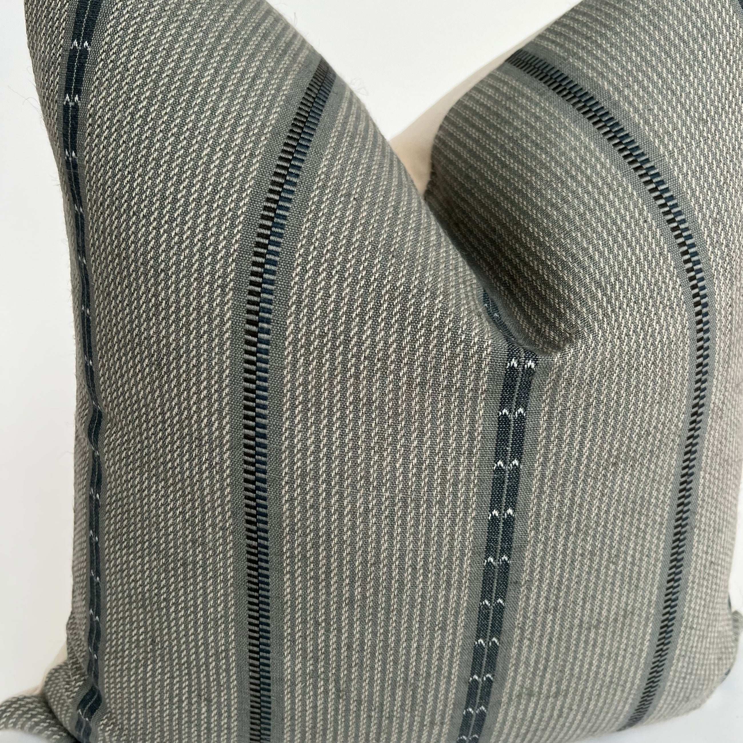 another image of the blue florence pillow