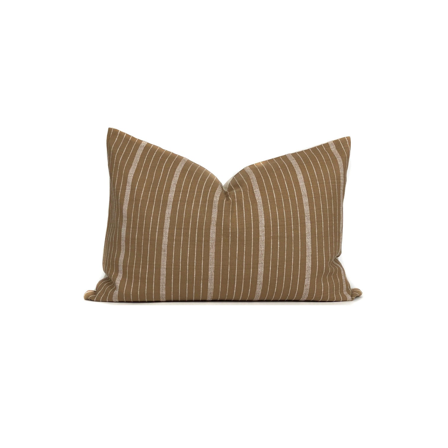 Cusco Stripe Pillow Cover | Designer Pillow in Sand