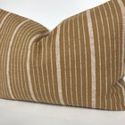 Cusco Stripe Pillow Cover | Designer Pillow in Sand