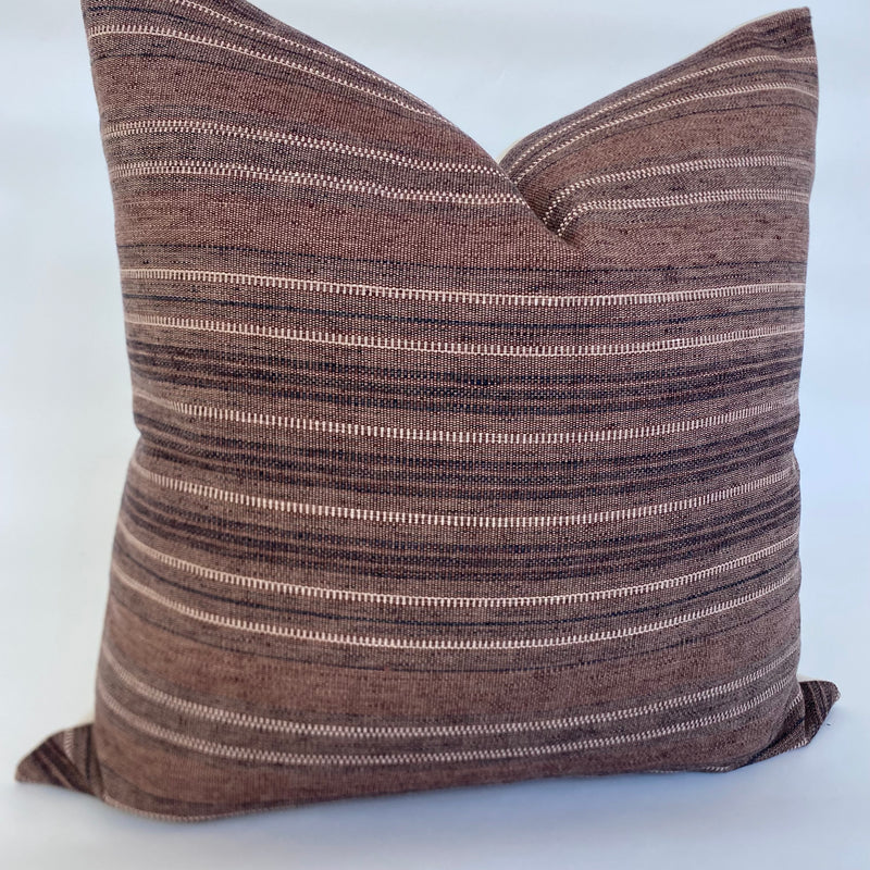 Caspian Designer Pillow Cover | Berry