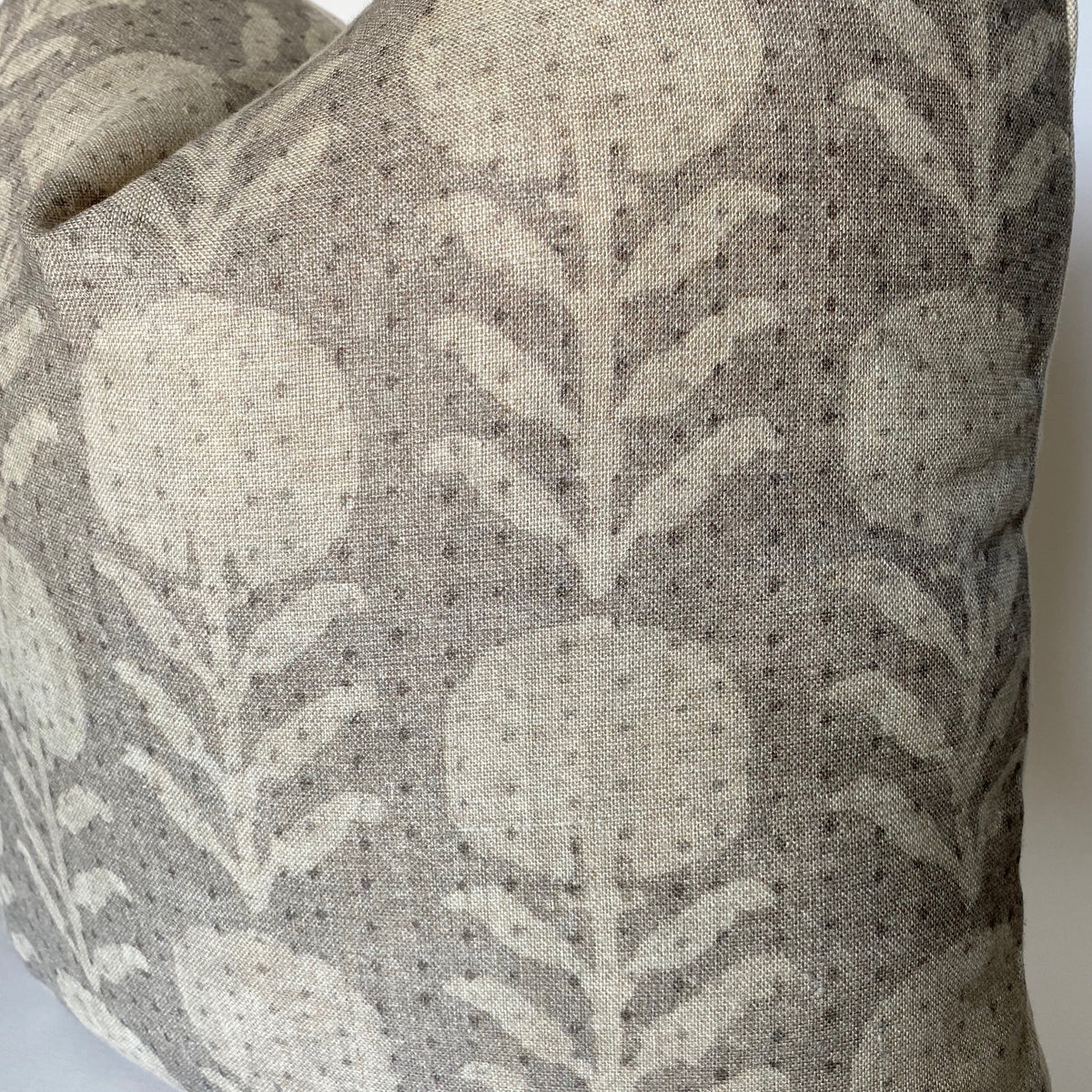Zinnia Designer Pillow Cover in Sand