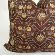 Trento Maroon Designer Pillow Cover