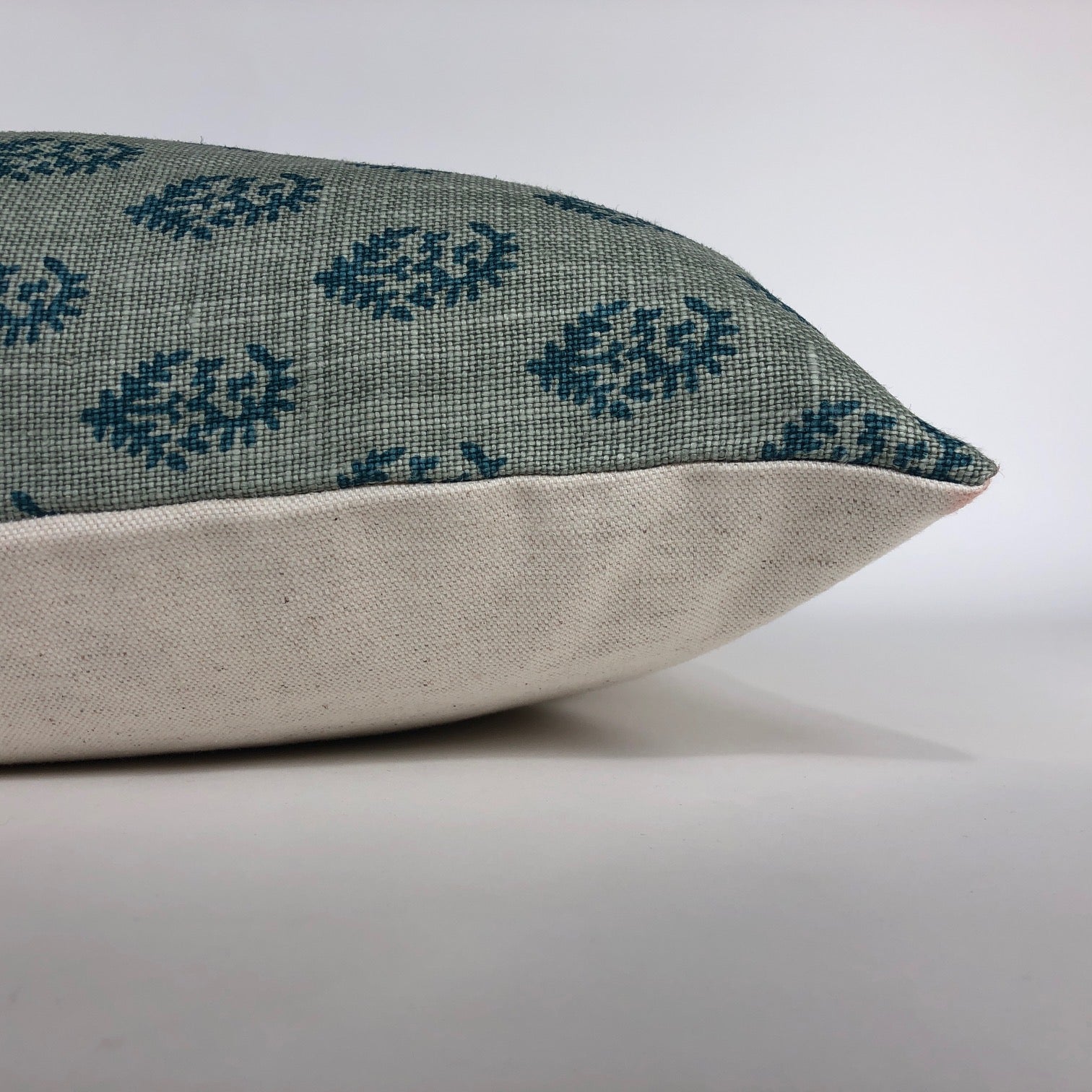 Rajmata | Blue/Blue | Designer Pillow Cover