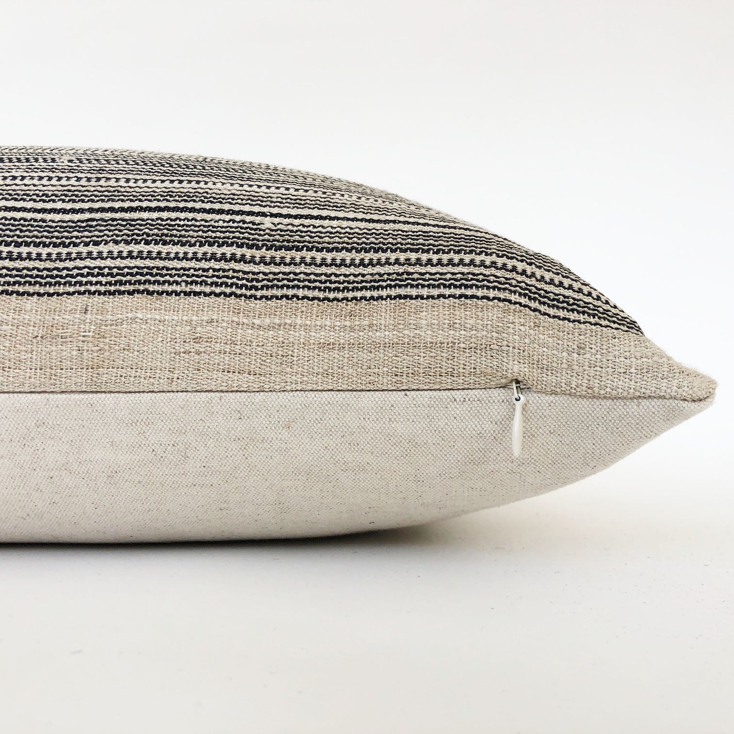 Vintage Hmong Stripe Pillow Cover