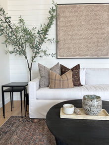 Trento Maroon Designer Pillow Cover