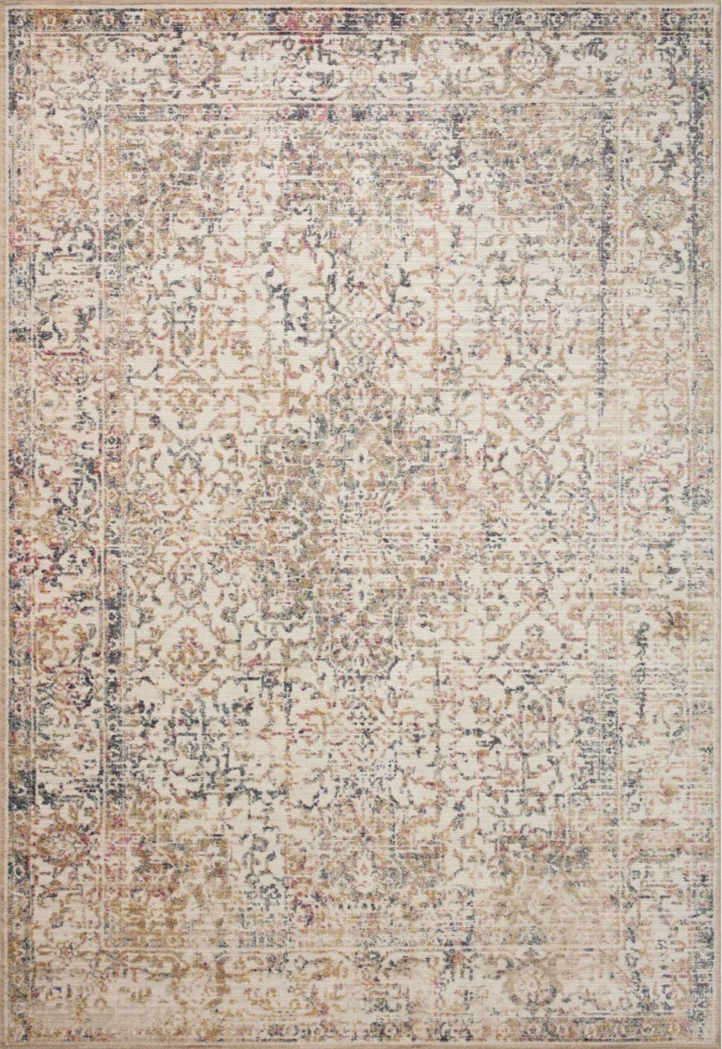Indio Rug Ivory/Multi
