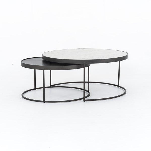 Elijah Round Nesting Coffee Table