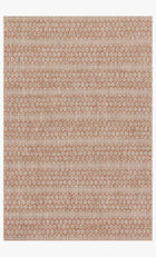 Isabella Cream/Brick Outdoor Rug