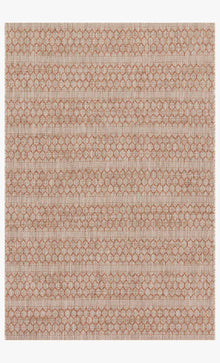 Isabella Cream/Brick Outdoor Rug