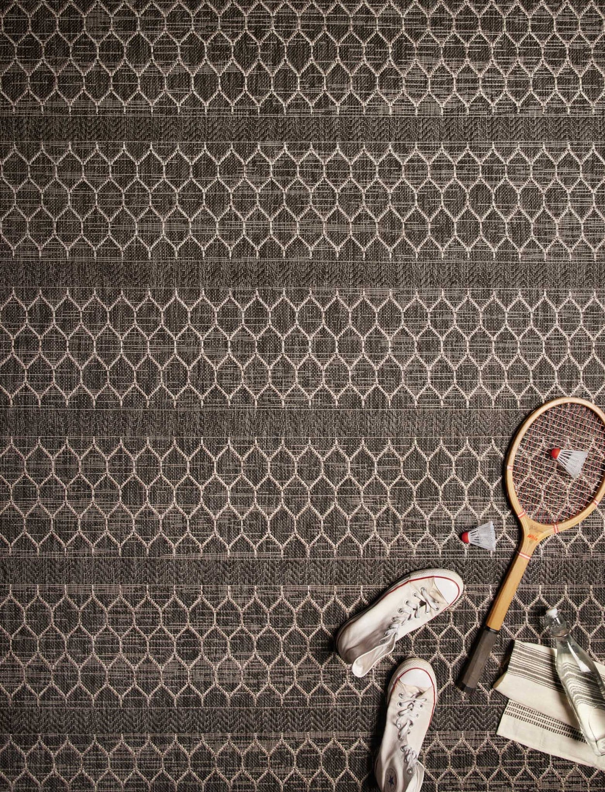 Isabella Charcoal/Smoke Outdoor Rug