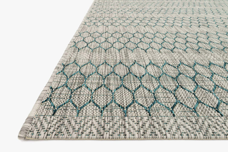 Isabella Blue/Grey Outdoor Rug