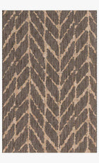 Isabella Brown/Cream Outdoor Rug