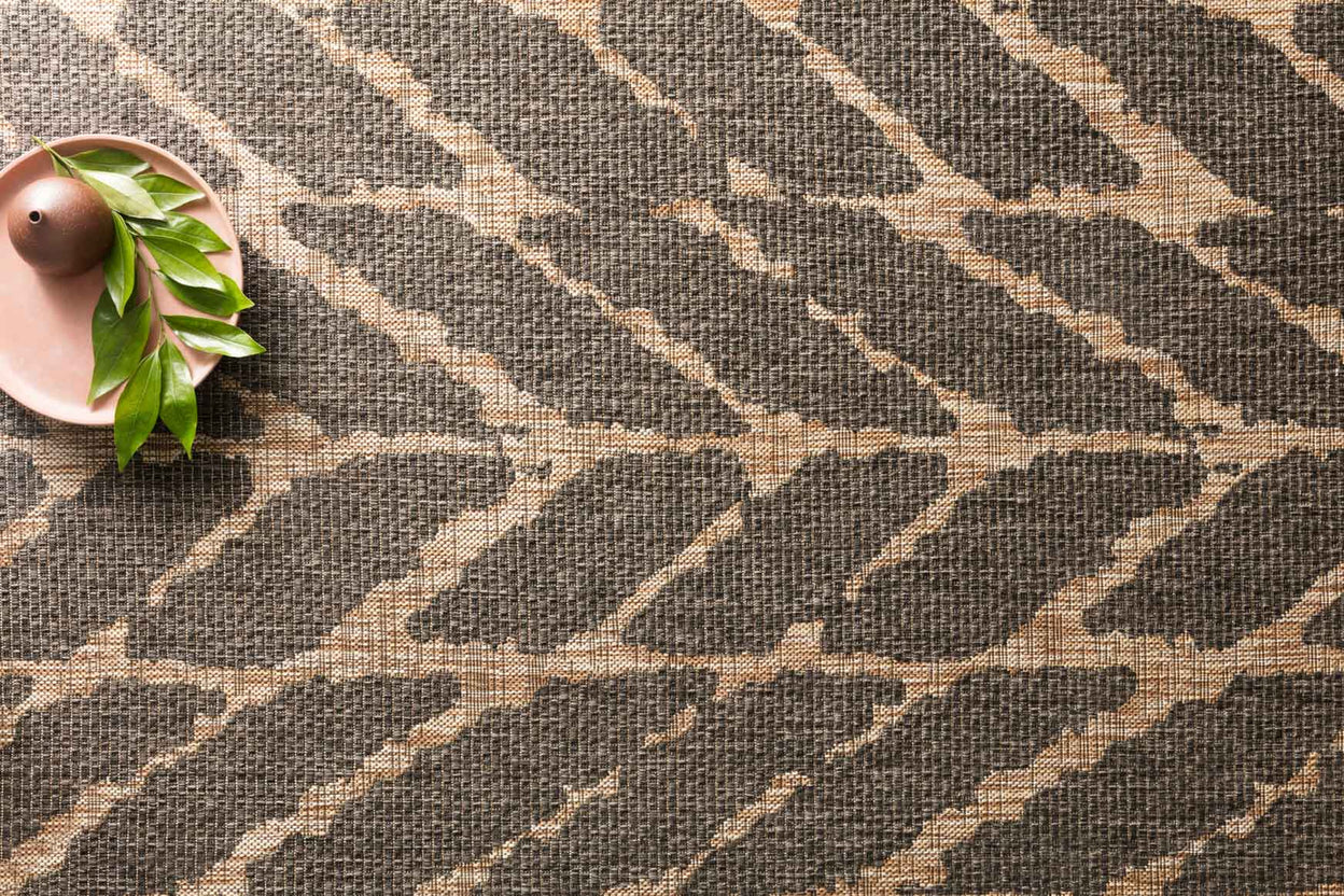 Isabella Brown/Cream Outdoor Rug