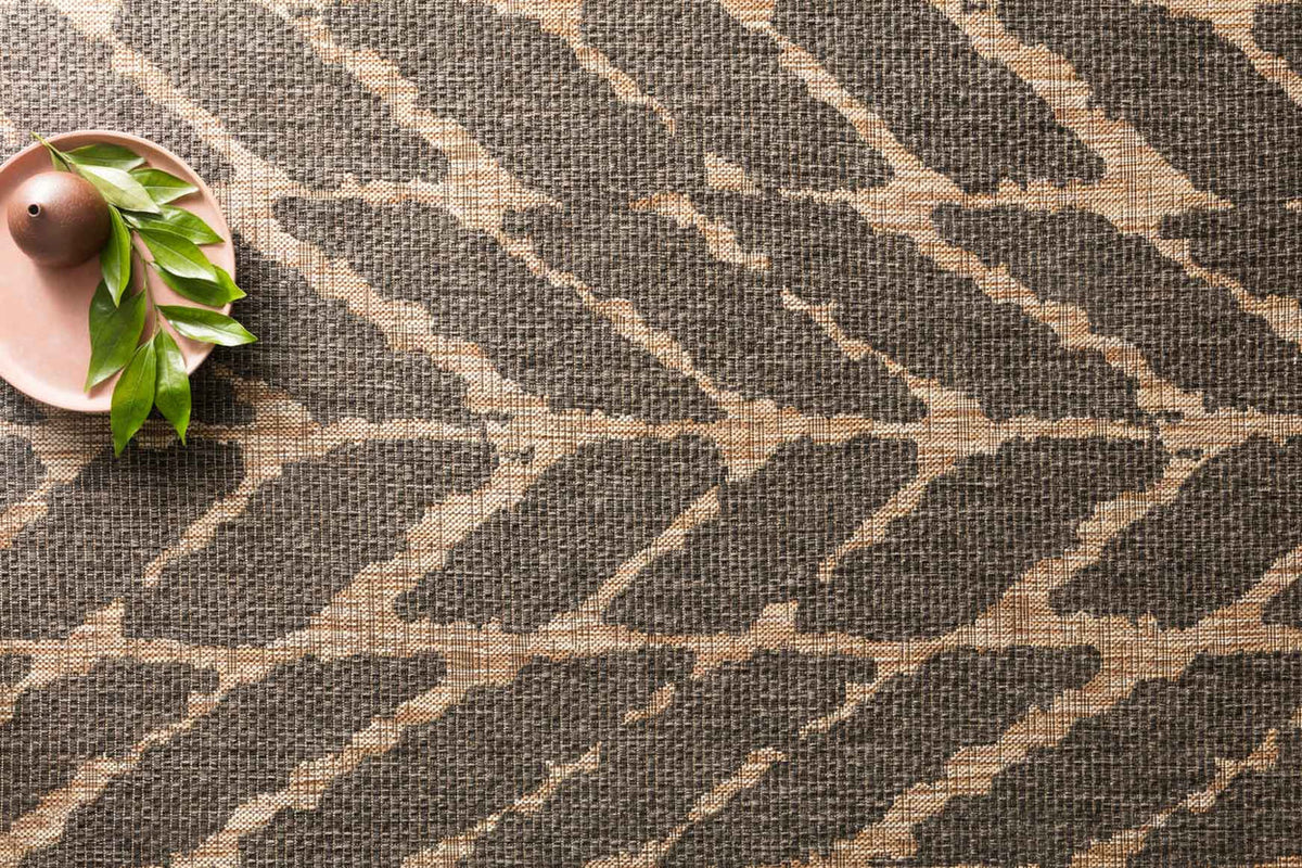 Isabella Brown/Cream Outdoor Rug