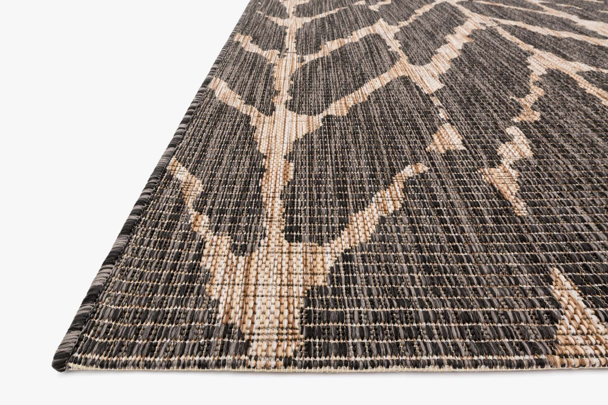 Isabella Brown/Cream Outdoor Rug