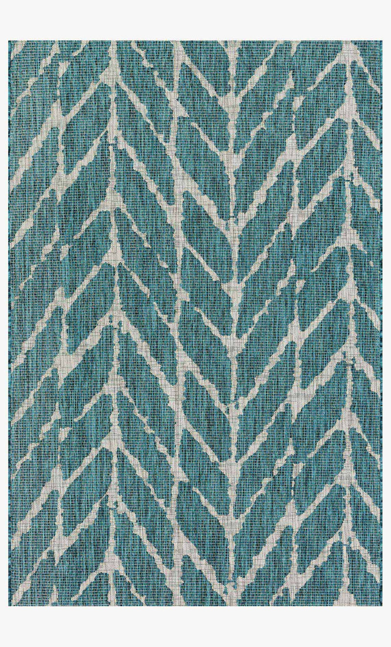Isabella Blue Outdoor Rug