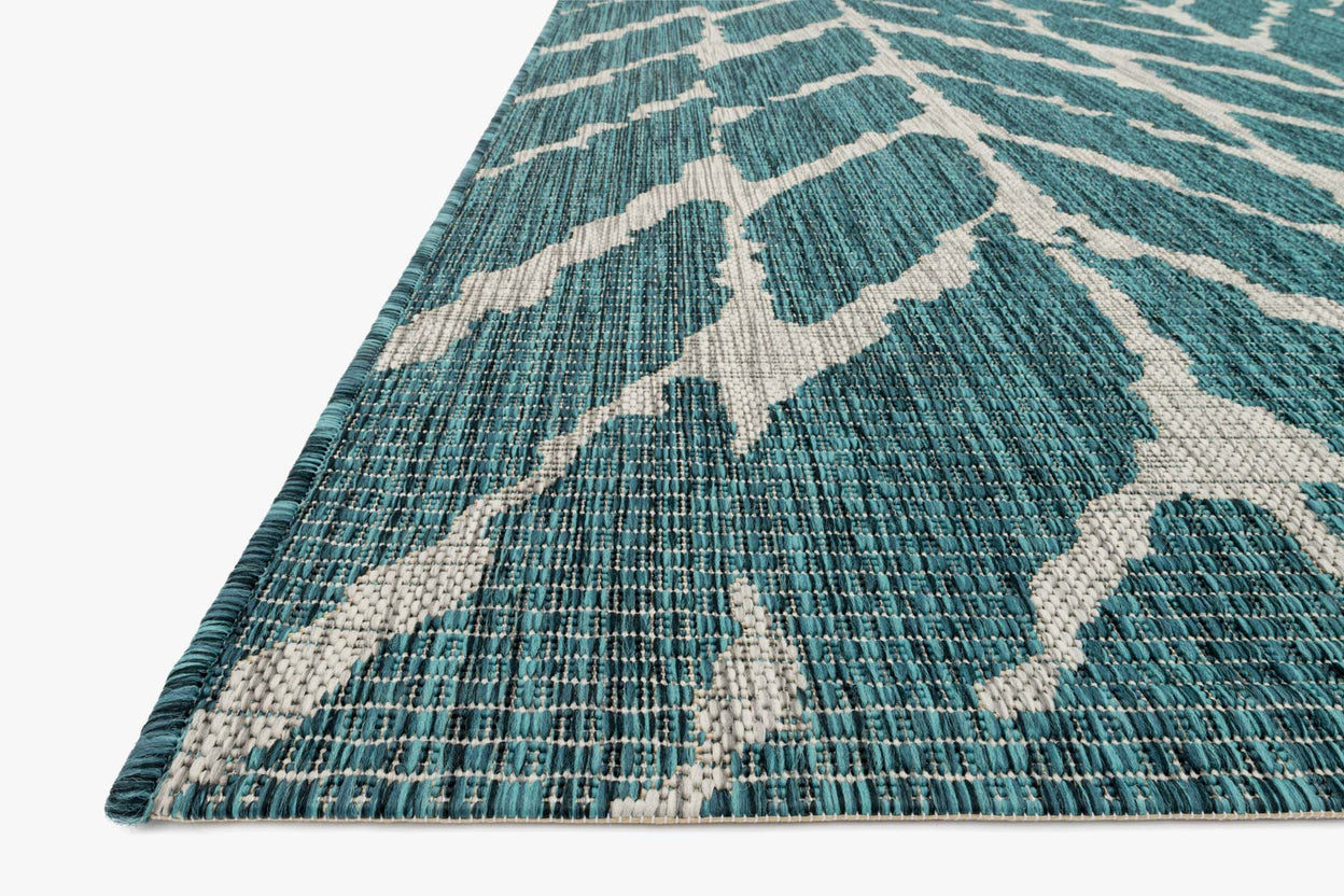 Isabella Blue Outdoor Rug
