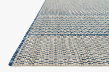 Isabella Tan/Blue Outdoor Rug