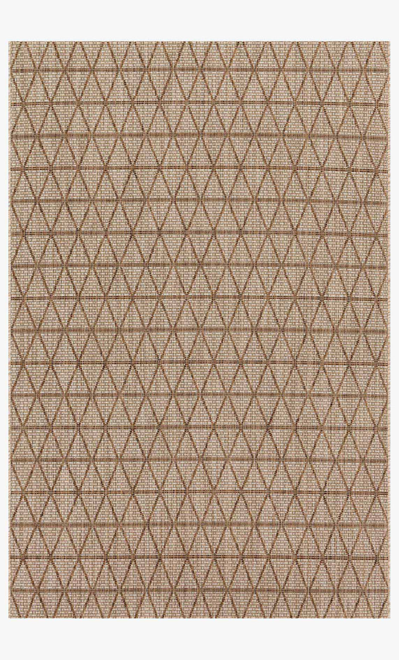 Isabella Geo Brown Outdoor Rug