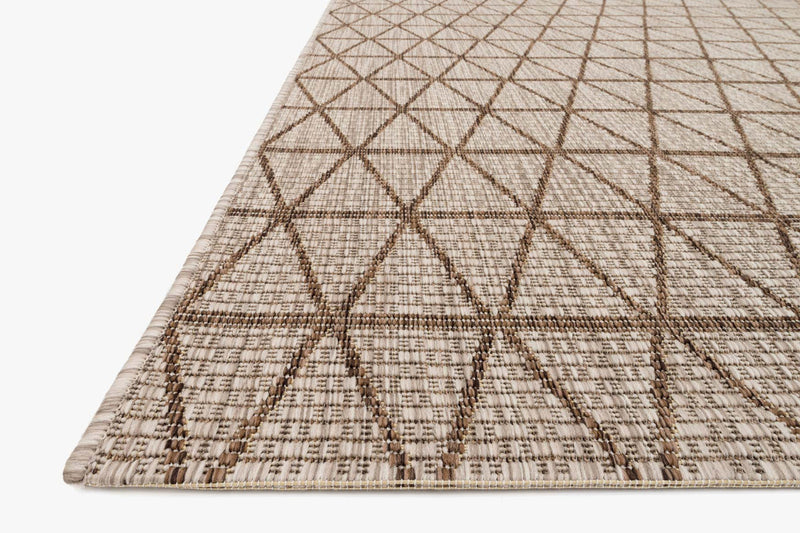 Isabella Geo Brown Outdoor Rug