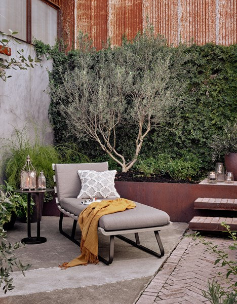 Darcy Outdoor Daybed - Charcoal