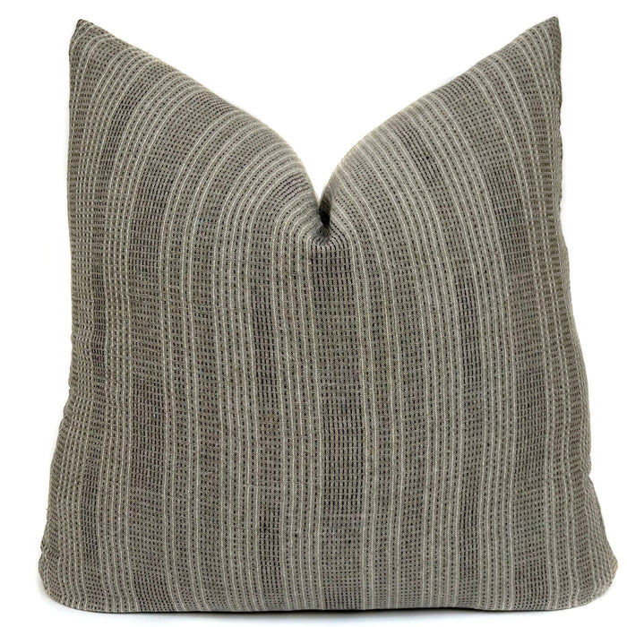 Grey Justin Pillow Cover