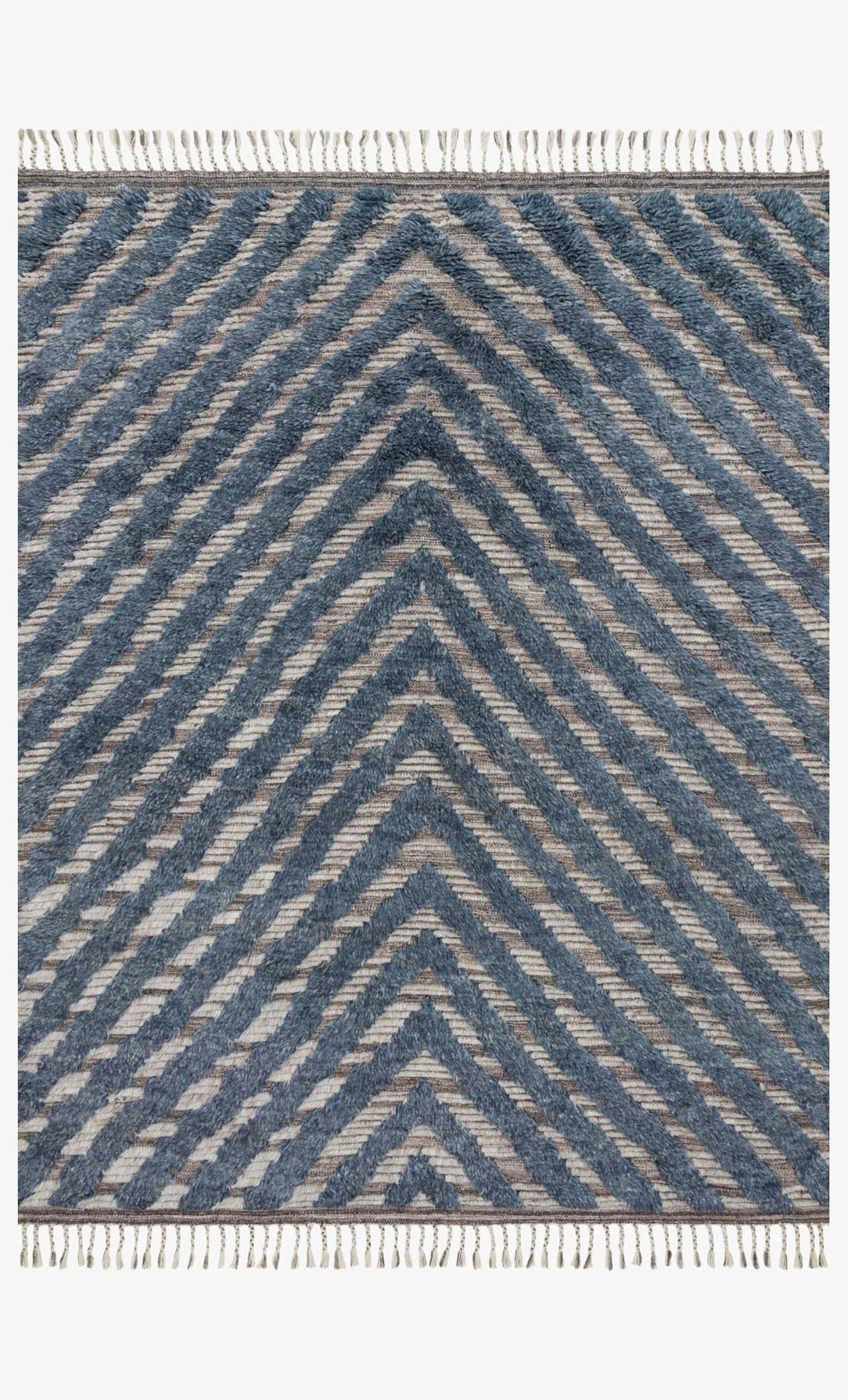 Eliza Navy / Brown Rug