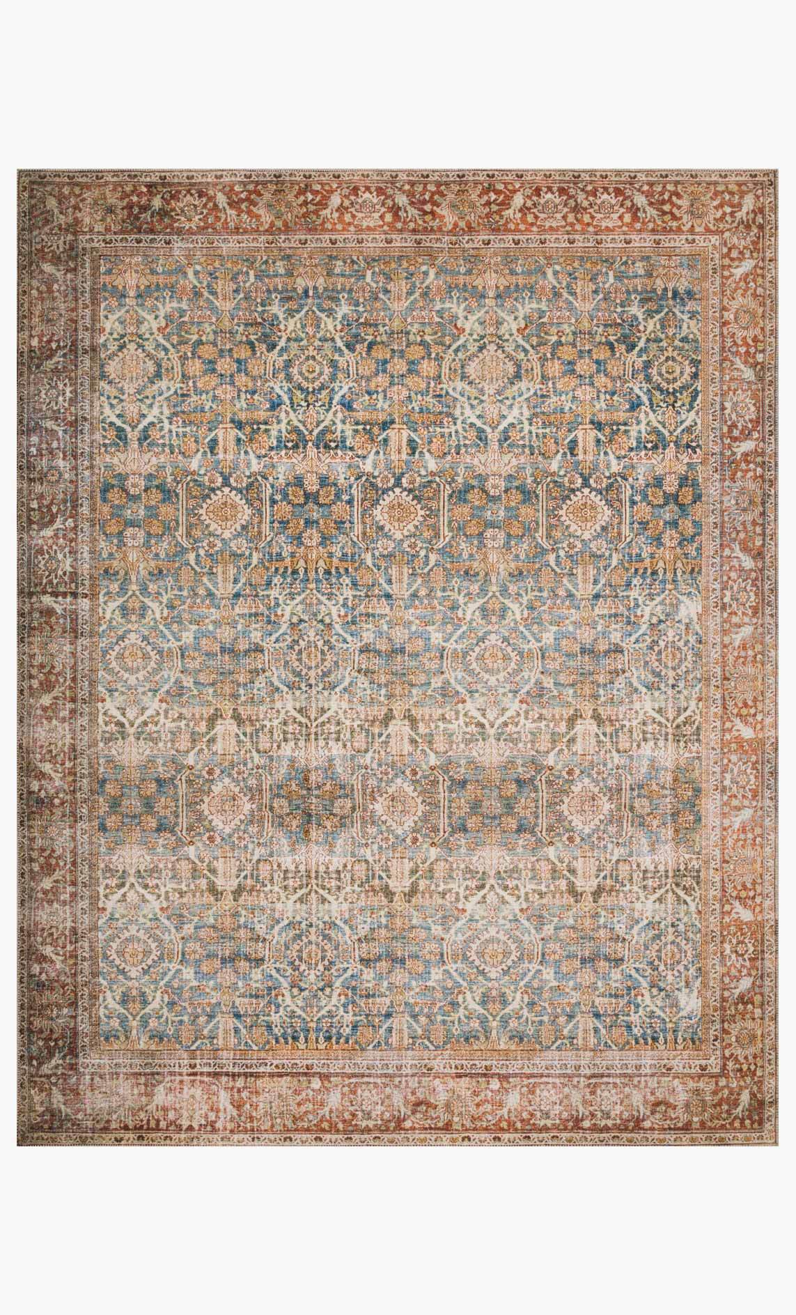 Ella Auburn / Azure Rug – ONE AFFIRMATION