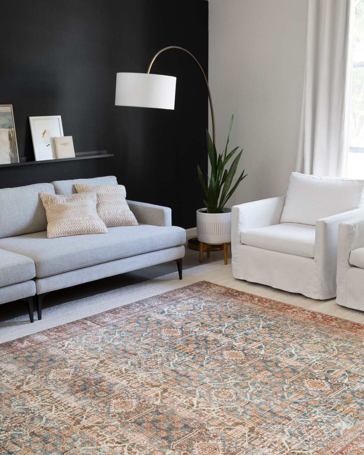 Ella Auburn / Azure Rug