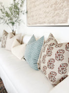 Mallorca Floral Pillow Cover