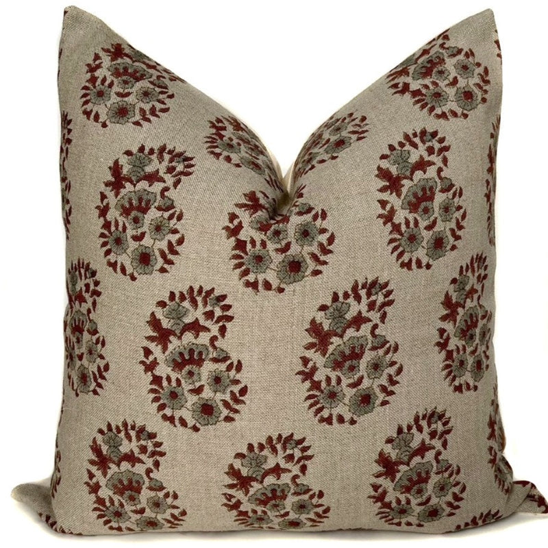 Mallorca Floral Pillow Cover