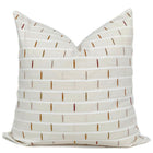 Nyla Woven Designer Pillow Cover by One Affirmation