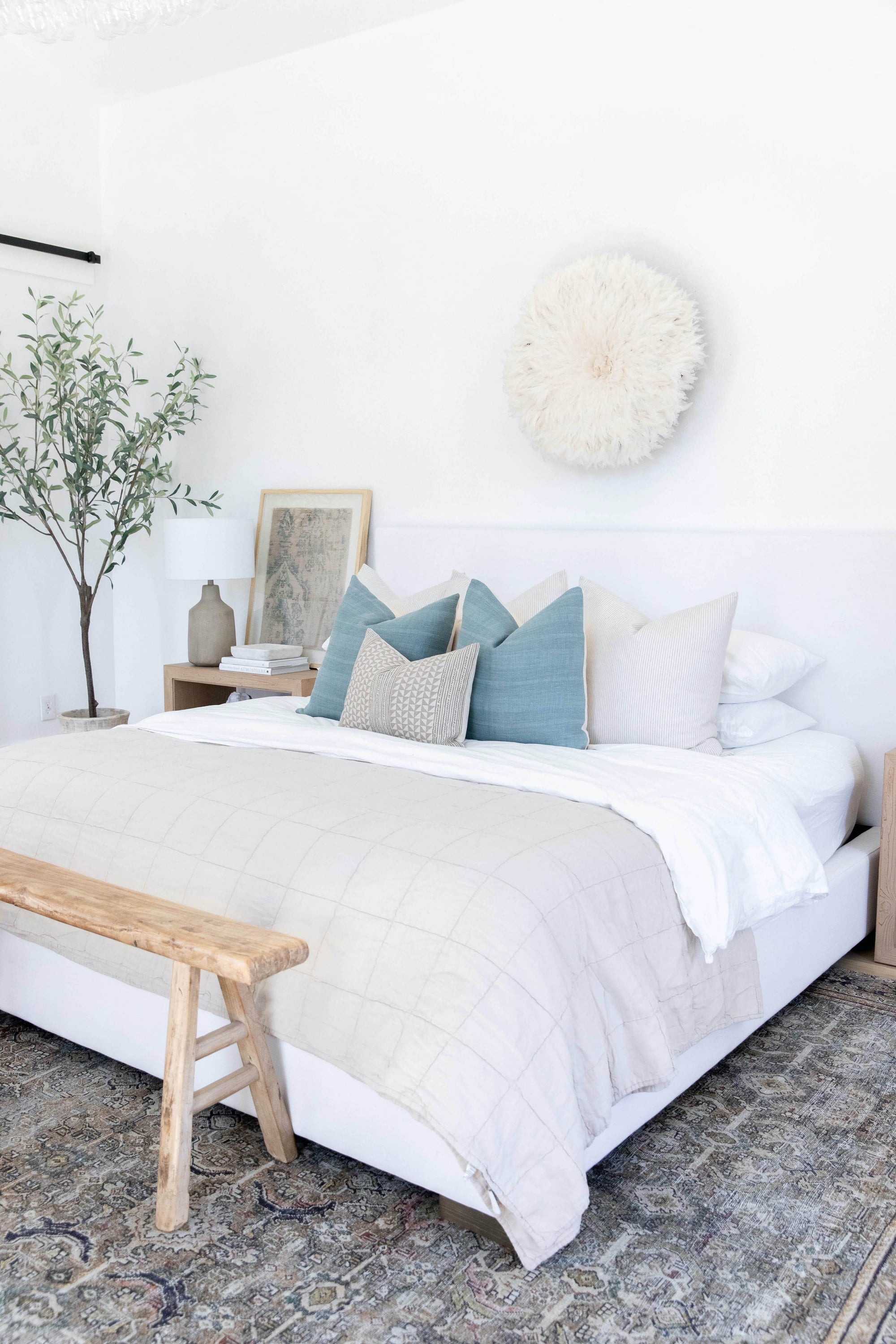 Dylan Pillow Cover | Blue