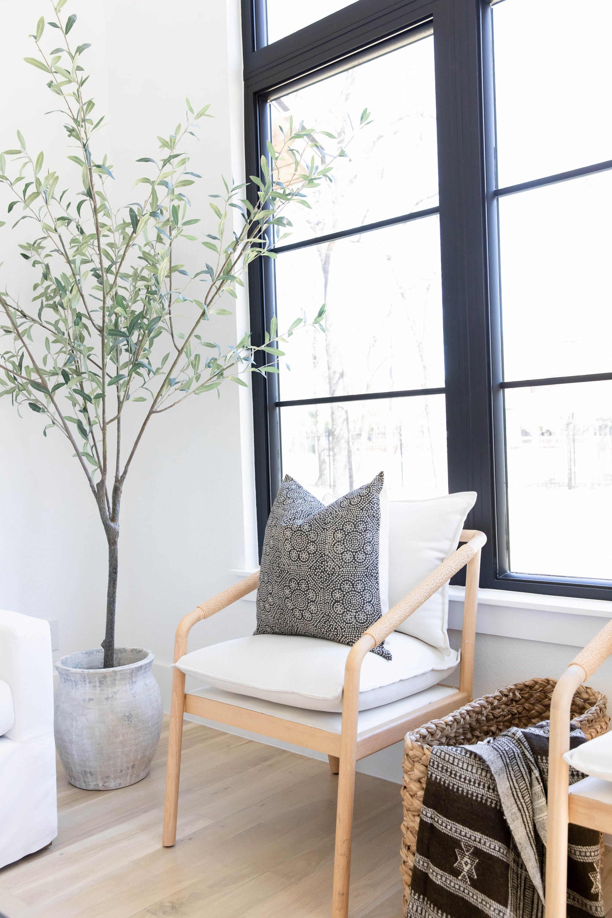 Luca Noir Designer Pillow Cover