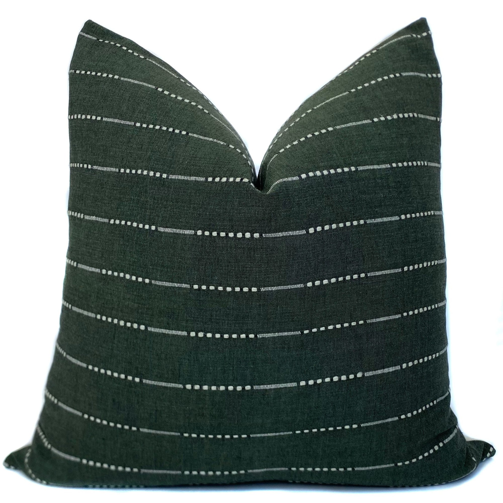 Pattaya Pillow Cover | Woven Green 