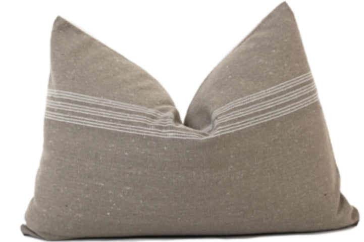 Grain Sack Stripe Pillow Cover