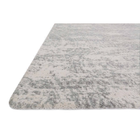 Elena light grey rug, room scene