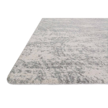 Elena light grey rug, room scene