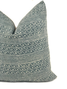 Green Batik Designer Pillow Cover