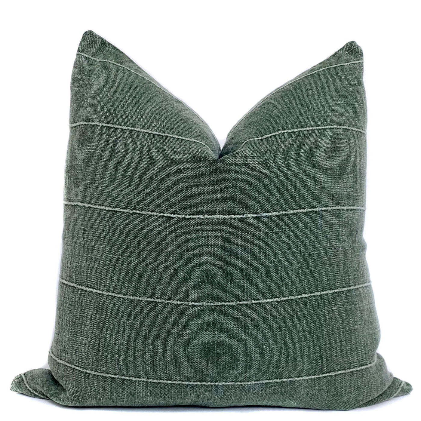 Vintage Green Designer Pillow Cover ONE AFFIRMATION