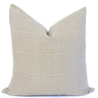 Rose Tarlow Faso Osso Designer Pillow Cover (Sand Colored Vintage Style Pillow Cover)