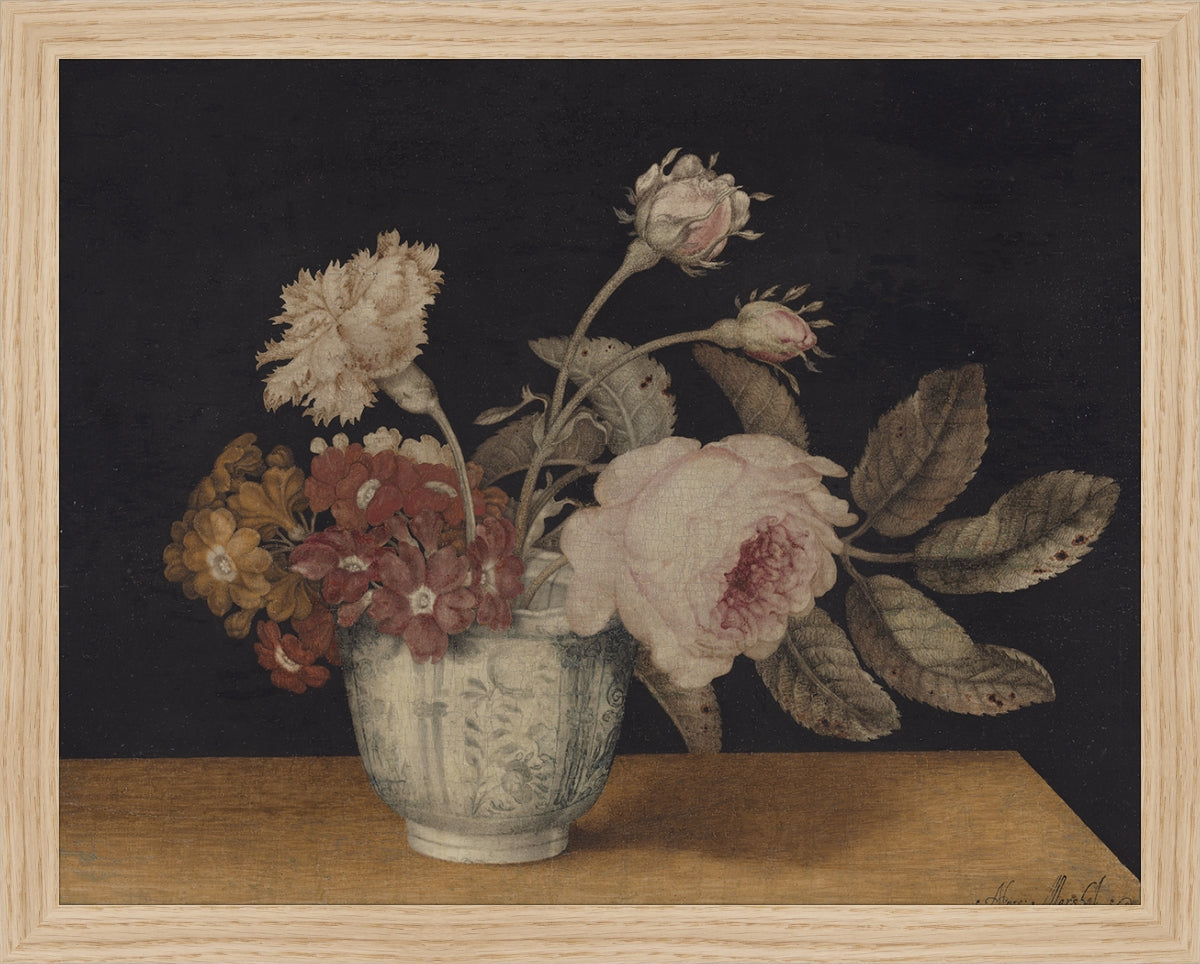 Vintage Vase of Flowers