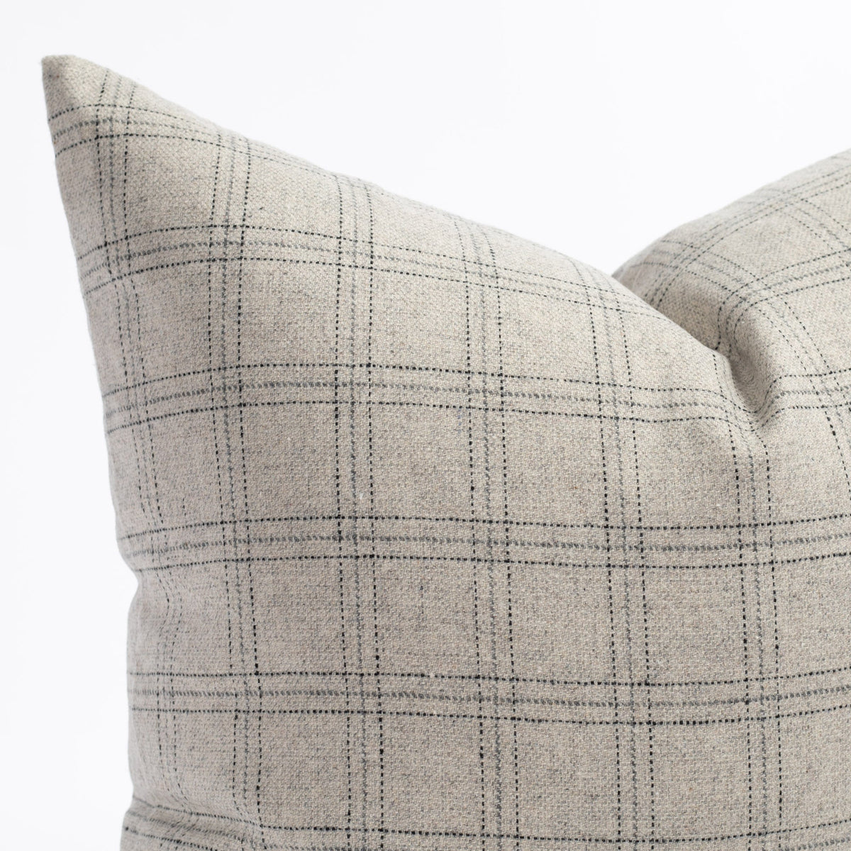 Nepal Plaid Pillow Cover ONE AFFIRMATION