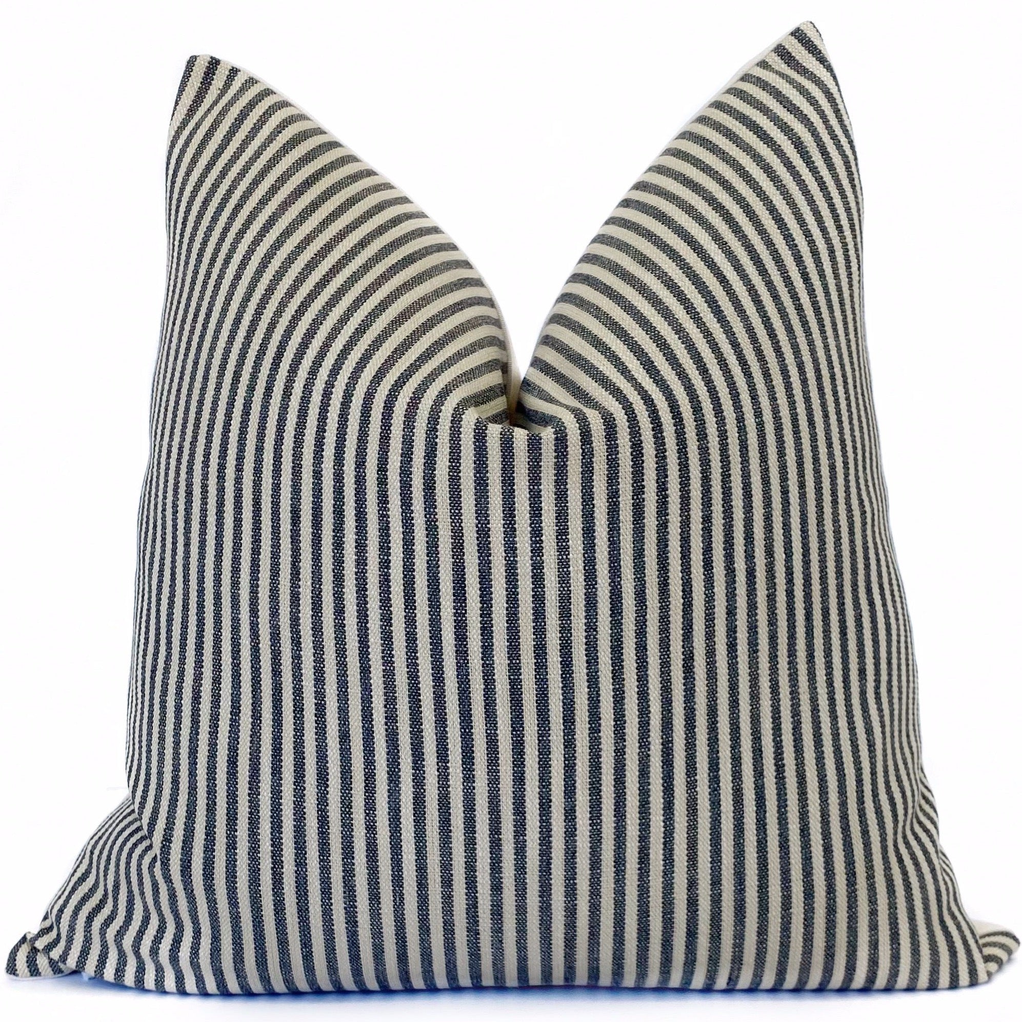 Tatton Stripe Designer Pillow