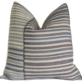 Mazatlan Designer Pillow Cover | Blue and Grey