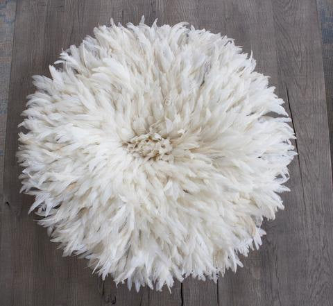 African Juju Hat | Cream
