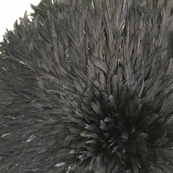 African Juju Hat in Black